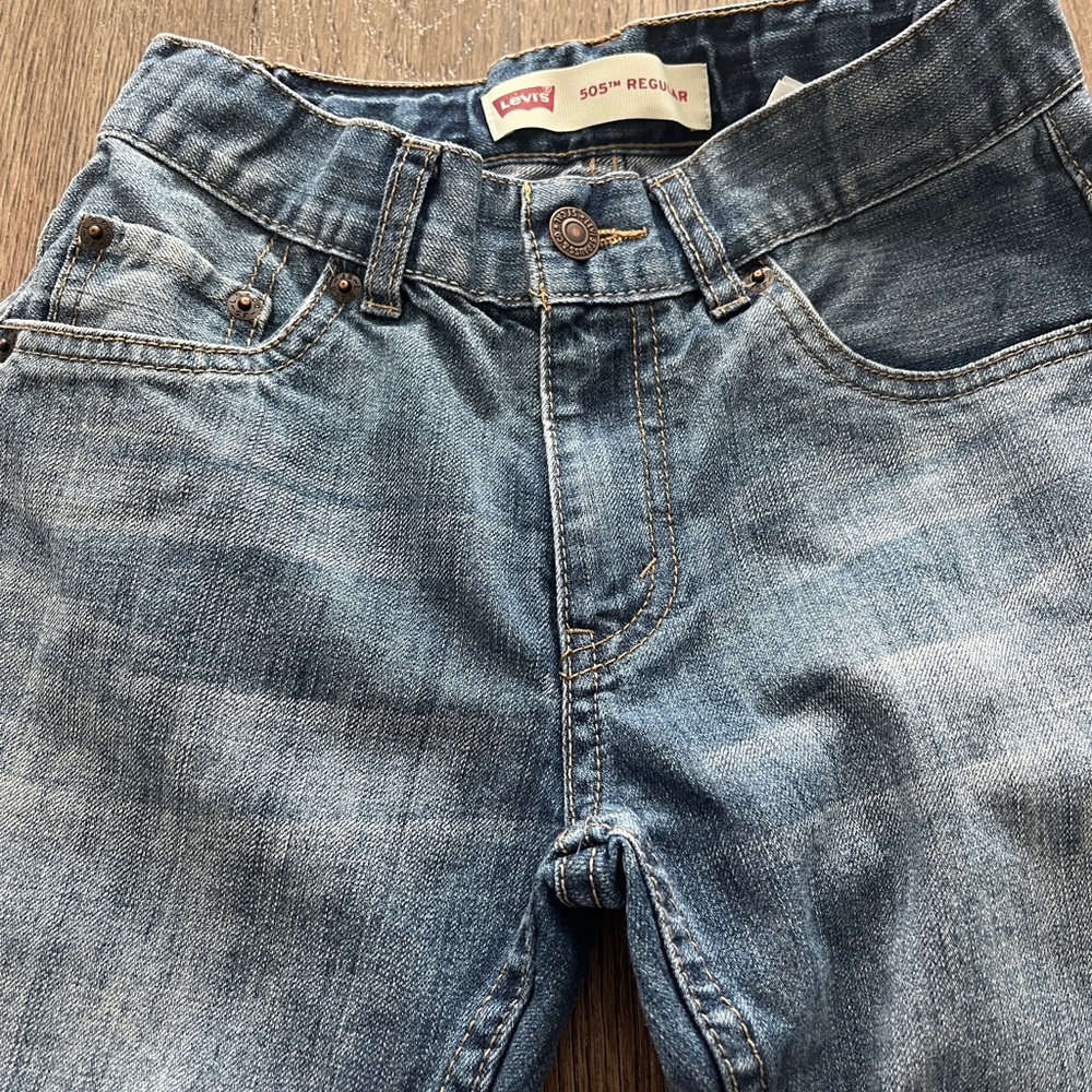 Levi's 505™ Regular Fit Boys Jeans - Light Blue Denim